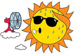 Tropische temperaturen, verkoeling bij het Buitenbad!
